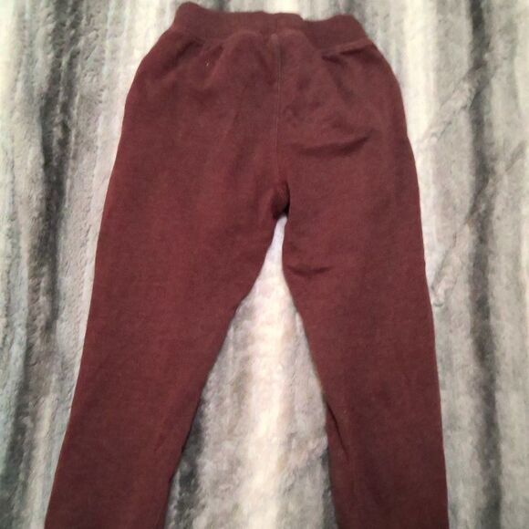 5/$50 Children's Place Boys Size 7/8 (M)  Maroon Joggers - Picture 2 of 3